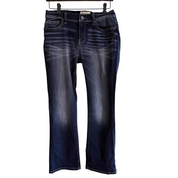 BKE Womens Stella Tailored Bootcut Denim Jeans  28S (28x 291/2) Blue Stretch - Picture 1 of 16